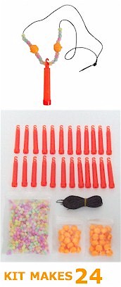 Beaded Halloween Light-Up Necklace Kit -- Sale