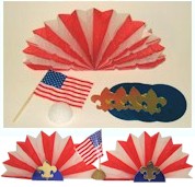 Blue & Gold USA Centerpiece