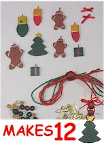 Beaded Holiday Pin Kit
