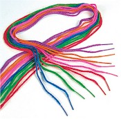 Tipped Yarn Laces