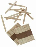 Wood Craft Sticks -- 150pack