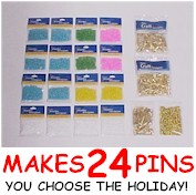 Holiday Coiless Pin Kit -- Sale!