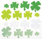 Foamie Shamrock Stickers
