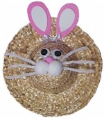 Bunny Straw Hat Kit - Sale!
