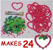 Foamie Heart Ornament Kit