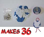 Patriotic Dove Pin Prepack