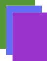 Card Stock -- Cool Colors, 30 Pack