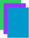 Card Stock -- Cool Colors, 30 Pack