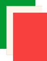 Card Stock -- Xmas Colors, 30 Pack