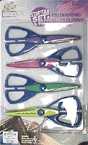 Decorative Edge Scissors -- 4 pk